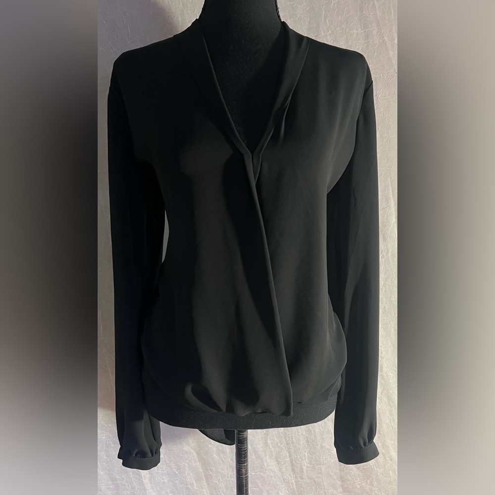 Max studio black blouse